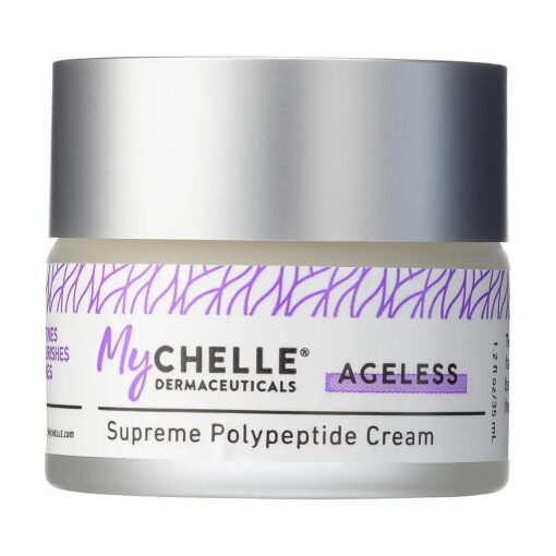 MyCHELLE Dermaceuticals Supreme Polypeptide Cream ( 1.2 Fl Oz ) - Recontouring Anti-Aging Cream with Powerful Peptides, Help Lift & Revive Skin, Help to Reduce the Appearance of Fine Lines and Wrinkles