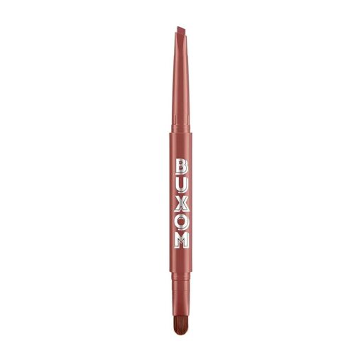 Buxom Power Line Plumping Lip Liner, Long Lasting and Retractable Lip Liner, Moisturizing with Peptides and Vitamin E for Plump, Cruelty Free