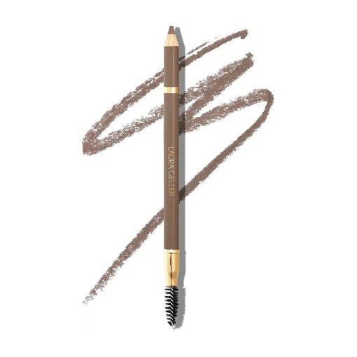 LAURA GELLER NEW YORK Bravo Brows Soft Pencil + Brush, Taupe