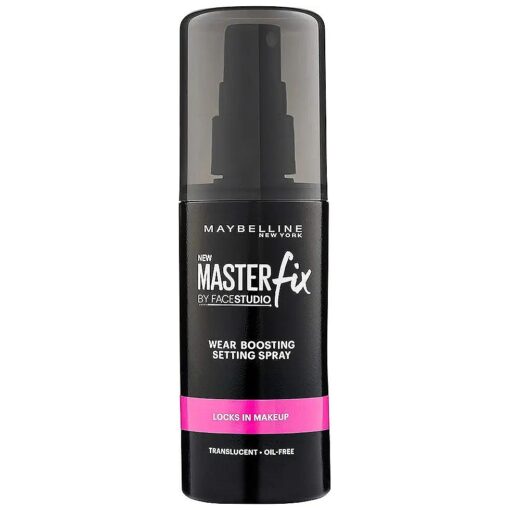 Maybelline New York Facestudio Master Fix Wear-Boosting Setting Spray, Translucent, 3.4 fl, oz .