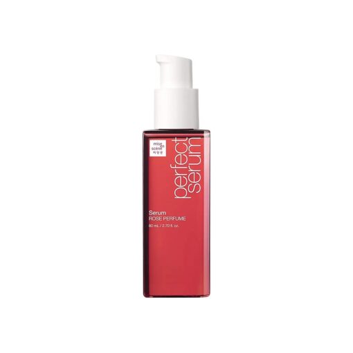 Mise En Scene Perfect Rose Perfume Serum - Korean Hair Serum wirth Rose Scent, for Damaged Hair, Argan Oil, Hair Essence for Hair Care, 2.70 fl, Oz