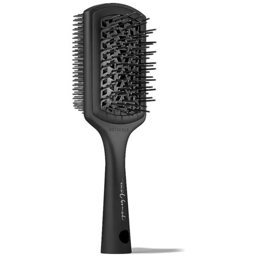 HeatFreeHair High Definition Detangling Brush for Black Hair - Curl Brush for Curly Hair, Natural, Wavy Hair - Dual-Sided Hair Extension Detangler Hair Brush - Use on Wet/Dry Hair