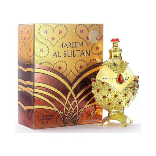 Hareem Al Sultan Gold Concentrated Perfume Oil for Unisex, 1.18 Ounce