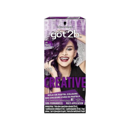 Creative Semi-Permanent Hair Color, 094 Perky Purple