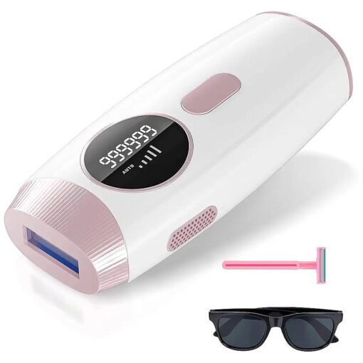 Laser Hair Removal for Women and Men At Home Permanent Hair Removal 999,999 Flashes Painless Hair Remover on Armpits Back Legs Arms Face