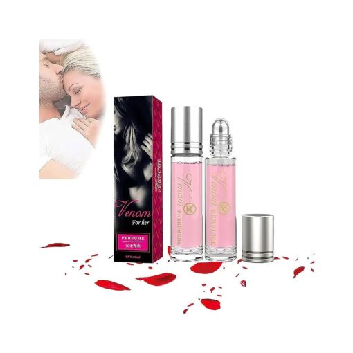 2Pcs Phero Perfumes For Women, Venom Scents Pheromones For Women, Phero Perfume for Women, Portable Perfume Long Lasting Female