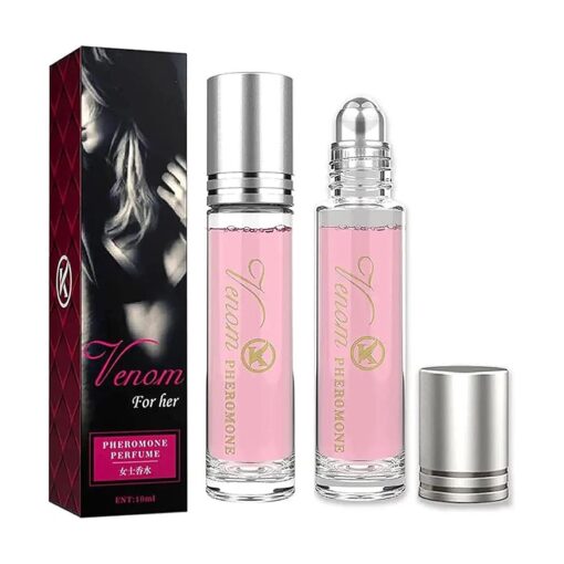 Pheromone Perfume, Pheromone Perfume for Women, Long-Lasting Pheromone Perfume for Woman, Portable Pure Pheromone Perfume, Elegant and Confident ( 2 x 0.35 oz/10 ml )