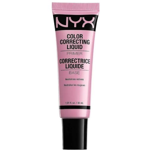 NYX Nyx cosmetics color correcting liquid primer pink