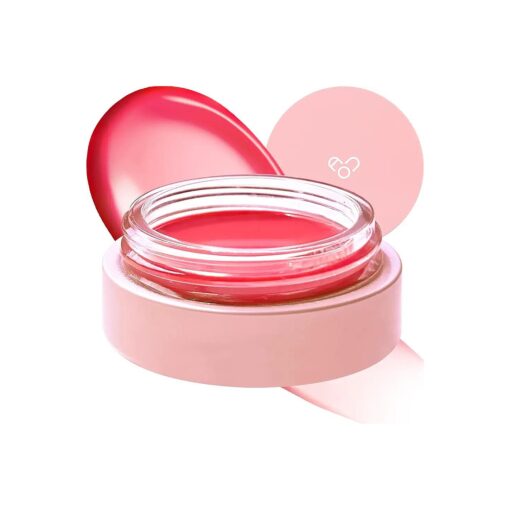 AOU GLOWY TINT BALM Tinted Lip Balm with Natural Gloss Instant Hydration for Chapped Lips 0.12Oz ( 01 Apple Balm )