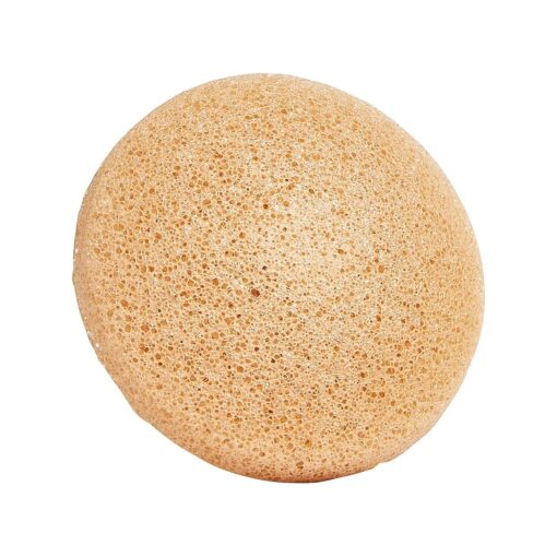 Honest Beauty Gentle Konjac Sponge with Pink Kaolin Clay |Soft Exfoliating Facial Sponge |Buff & Soften Skin | 1 count