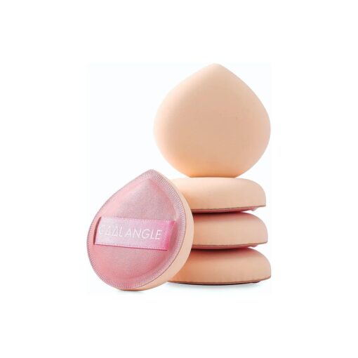 5Pcs Pink Makeup Sponge For Foundation Concealer And Powder, latex free Blender Sponge For Natural And Easy Makeup Soft Long-lasting And Beginner-friendly, Medium