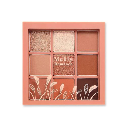 ETUDE HOUSE Play Color Eyes # Pink Muhly Romance | 9 Color Eye Shadow with Warm and Soft Autumn Colors | Eye Makeup | Korean Beauty