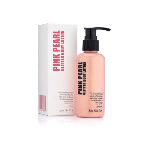 Pink Pearl Glitter Body lotion - Shimmer body Lotion