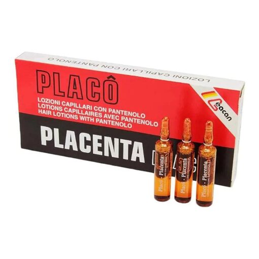 Hair loss Placenta Placo for hair intensive treatment [ 12 vials 0,35 oz ]