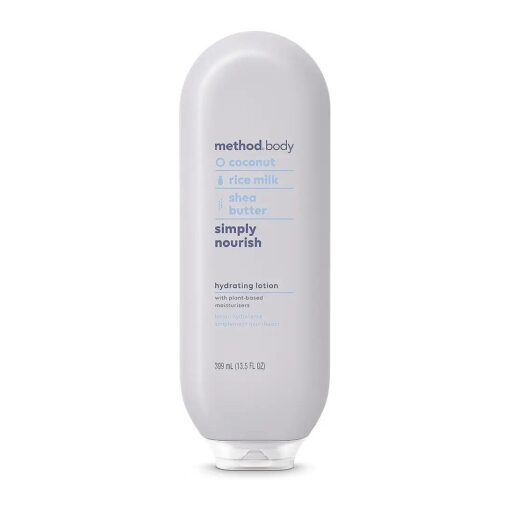 Method Daily Lotion, Simply Nourish, Plant-Based Moisturizer for 24 Hours of Hydration, 13.5 fl oz ( Pack of 1 )