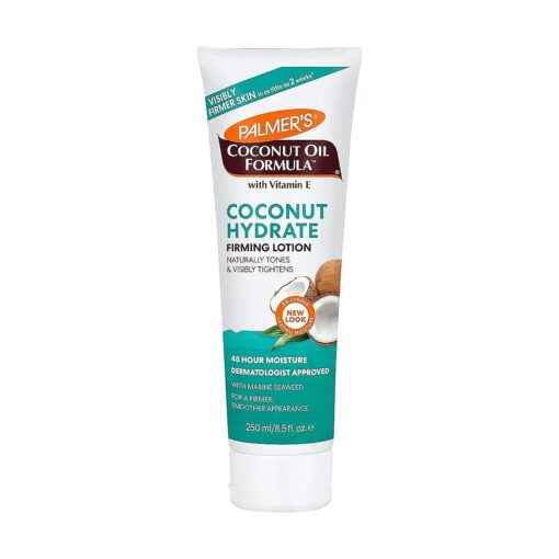 Palmer 's Coconut Oil Formula Hydrating & Firming Body Lotion, Skin Firming & Tightening Lotion for a Firmer and Smoother Appearance, 8.5 fl, oz .