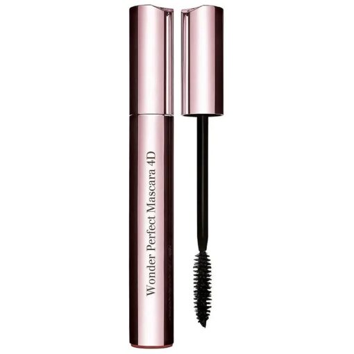 Clarins Wonder Perfect Mascara | Visibly Lengthens, Curls, Defines and Volumizes Lashes With Lash Boosting Complex | Long-Wearing | Contains Plant Extracts With Skincare Benefits | 0.2 Ounces