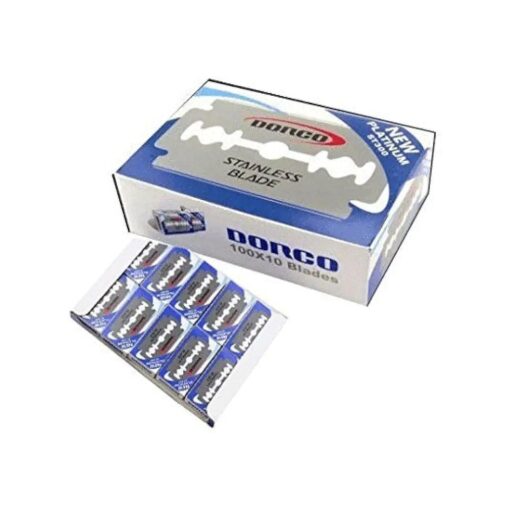 Dorco ST300 Platinum RAZOR BLADES Double Edge blades ( 1000 Blades )