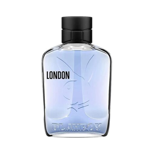 Playboy London Eau De Toilette Spray for Men, 3.4 Ounce