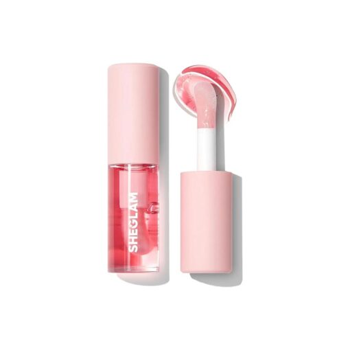 SHEGLAM Jelly Wow Hydrating Non-Sticky Lip Oil Moisturizing Plumping Lip Gloss - Berry Involved