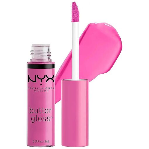 NYX PROFESSIONAL MAKEUP Butter Gloss, Cotton Candy, 0.27 Ounce