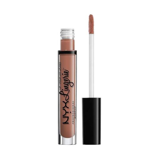 NYX PROFESSIONAL MAKEUP Lip Lingerie Matte Liquid Lipstick - Lace Detail, Nude Pink Beige