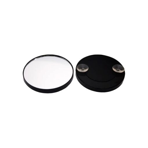 EMILYSTORES 10X Magnifying Mirror With Suction Cup Fixture 3.5" Plastic Frame