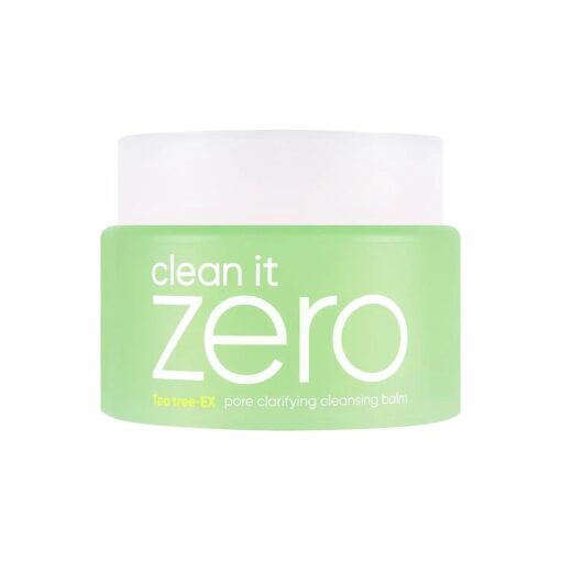 BANILA CO Clean it Zero Pore Clarifying Cleansing Balm - Korean Makeup Remover for Oily/Acne Prone Skin - Vegan & Made with Tea tree oil + 4-Terpineol - 100ml/3.38 fl oz ...