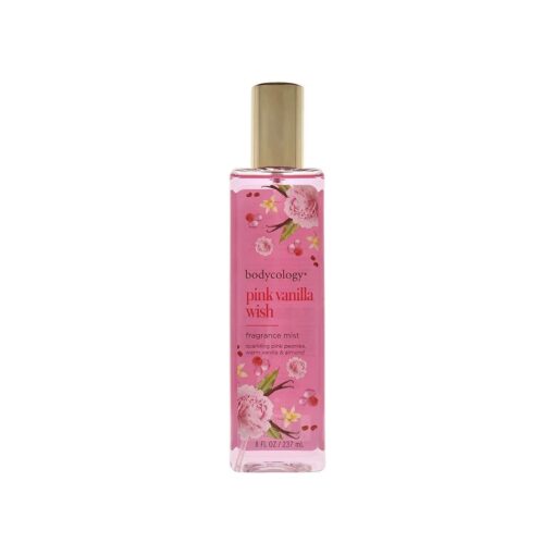 Bodycology Pink Vanilla Wish Fragrance Mist Women 8 oz