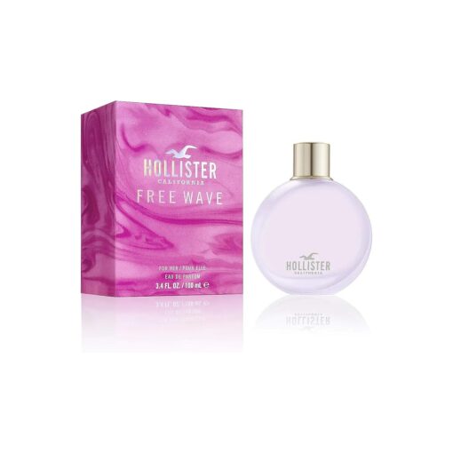 Hollister Free Wave Women EDP Spray, Floral, 3.4 Fl Oz