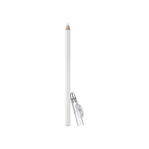 Eye Liner Pen Soft Strokes Eyeshadow Eye Silkworm Brighten Pencil Beauty Makeup Tool Eyeliner Pencil 2-In-1 Eye Liner Pencil with Built-in Sharpener Christmas Valentine 's Day Present ( White )