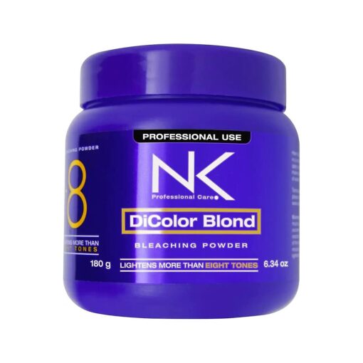 DiColor Blonde | bleaching powder | lightener for hair | Lightens +8 shades without damaging the hair strand, 180 g