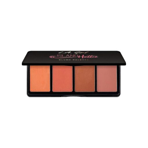 L.A, Girl Fanatic Blush Palette, Island Hottie Corals, 1 oz