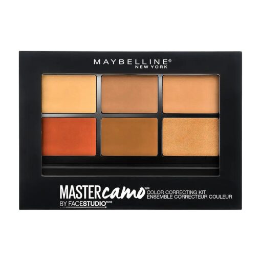 Maybelline New York Facestudio Master Camo Color Correcting Kit, Deep, 0.21 oz .