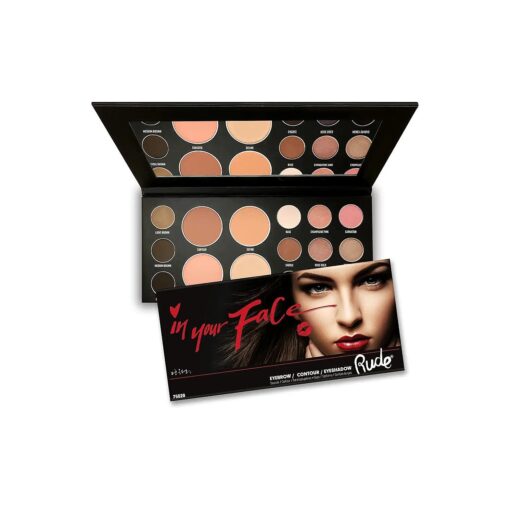 Rude - In Your Face 3-in-1 Palette