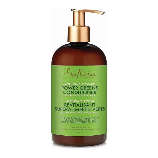 SHEA MOISTURE Moringa Avocado Power Greens Conditioner, 13 FZ