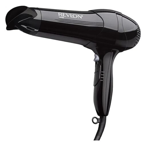 Revlon 1875 Watt Full-Size Turbo Dryer, Black