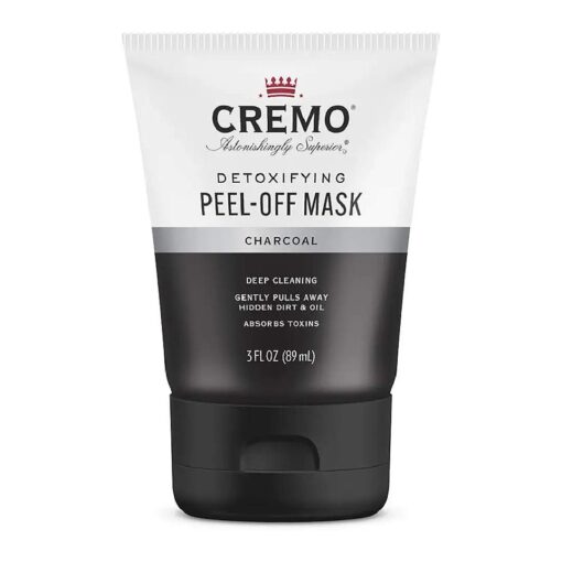 Cremo Detoxifying Peel-Off Mask Activated Charcoal, 4 oz Cremo Detoxifying Peel-Off Mask, 3 Fl Oz