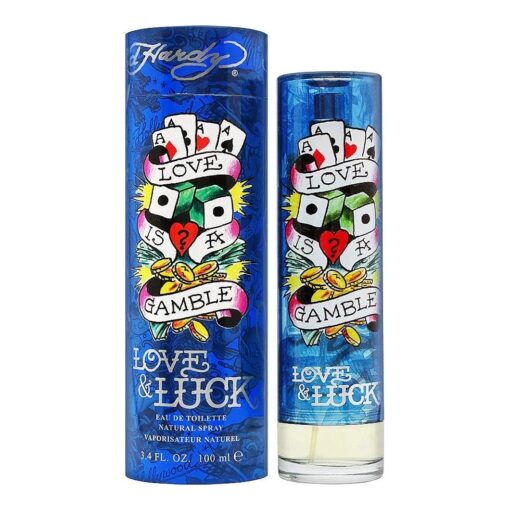 Ed Hardy Love & Luck for Men 3.4 oz 100 ml EDT Spray