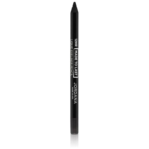 12 Hr Lq Lnr Pencil Blk Point, Jordana Cosmetics, Me-01