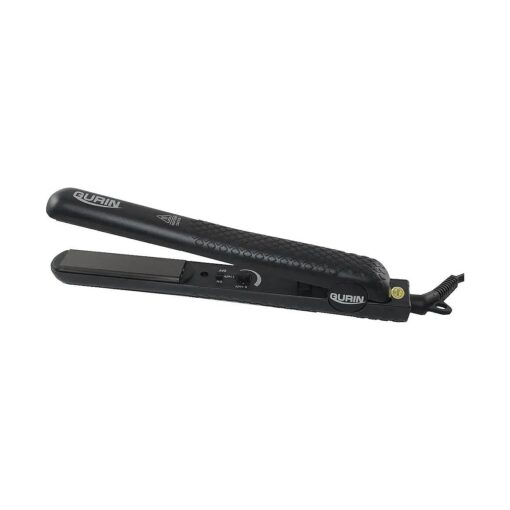 Gurin Ceramic Tourmaline Flat Iron Hair Straightener, 1.25 inch with Carrying Case