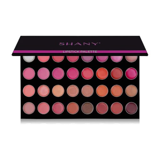 SHANY The Masterpiece 32 Color Lipstick Lip Gloss Sheer Lip Palette - THAT FIRST KISS