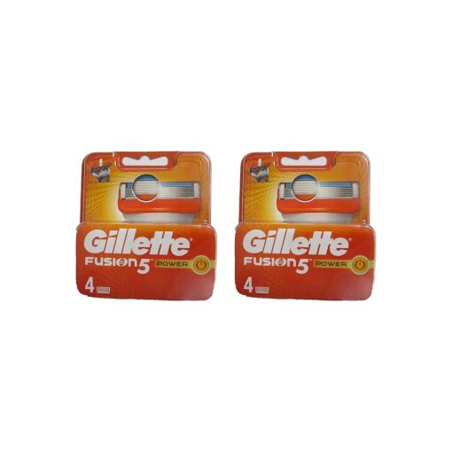 8 Gillette Fusion POWER Razor Blades NEW CARTRIDGE PACK 100 % AUTHENTIC, GENUINE