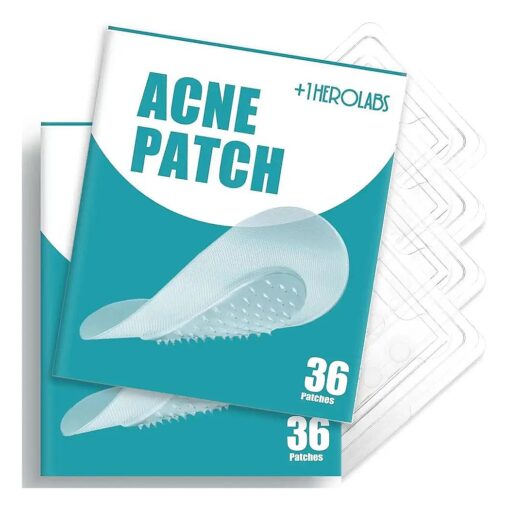 Microdart Acne Patch - Hyaluronate, Salicylic Acid, Vitamin C, Microdart Pimple Patch for Deep, Early Stage and Hidden Pimples ( 36 Patches - 2 Pack )