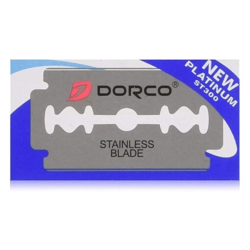 Dorco ST300 Platinum Extra Double Edge Razor Blades - 500 Count