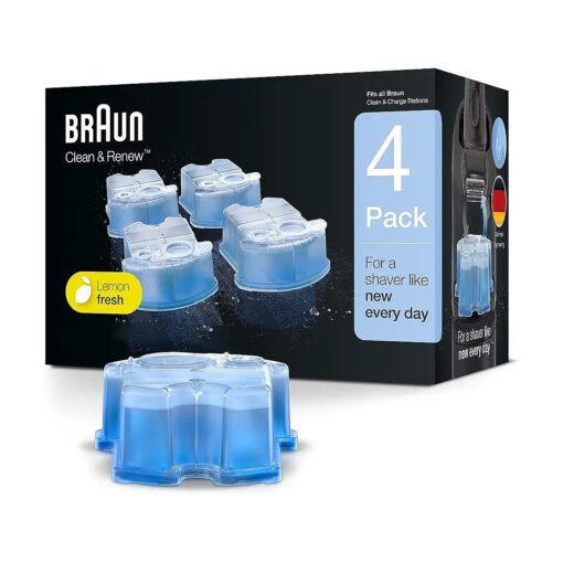 Braun Clean & Renew Refill Cartridges CCR - 22.8 fl oz ( Pack of 4 )