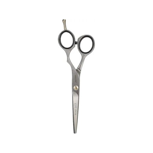 Jaguar Shears Pre Style Relax Slice 5.5 Inch Offset Design Professional Ergonomic Steel Hair Cutting & Trimming Scissors for Salon Stylists, Beauticians, Hair Dressers and Barbers