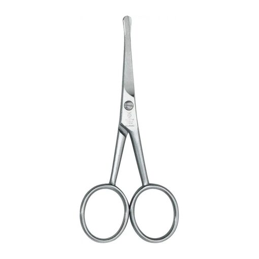 ZWILLING Beauty TWINOX Nose and Ear Hair Scissors, Facial Hair Scissors, Durable Stainless Steel, Matte, Premium Facial Care, 105 mm