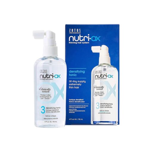 NUTRI-OX Densifying Tonic Thicker, Fuller-Looking Hair | For Extremely Thin Hair | 30-Day Supply | Clinically & Dermatologically Tested | Color-Safe