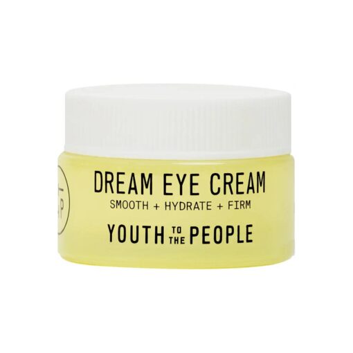 Youth To The People Superberry Dream Eye Cream - Hydrating Overnight Eye Cream to Firm + Smooth - Under Eye Brightener with Vitamin C, Goji, Hyaluronic Acid + Squalane - Vegan, Clean Skincare ( 0.5oz )